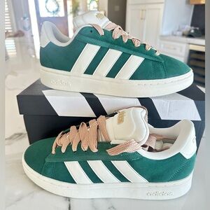Adidas Grand Court Alpha 00s Green Size 9